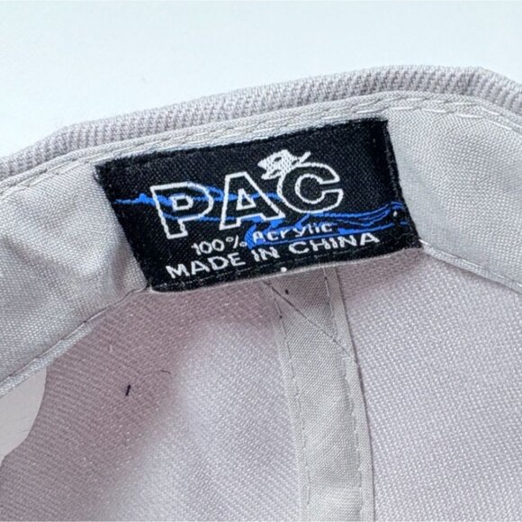 Route 66 3D Embroidered Gray and Black Strapback Baseball Cap Hat NWT - Picture 7 of 7